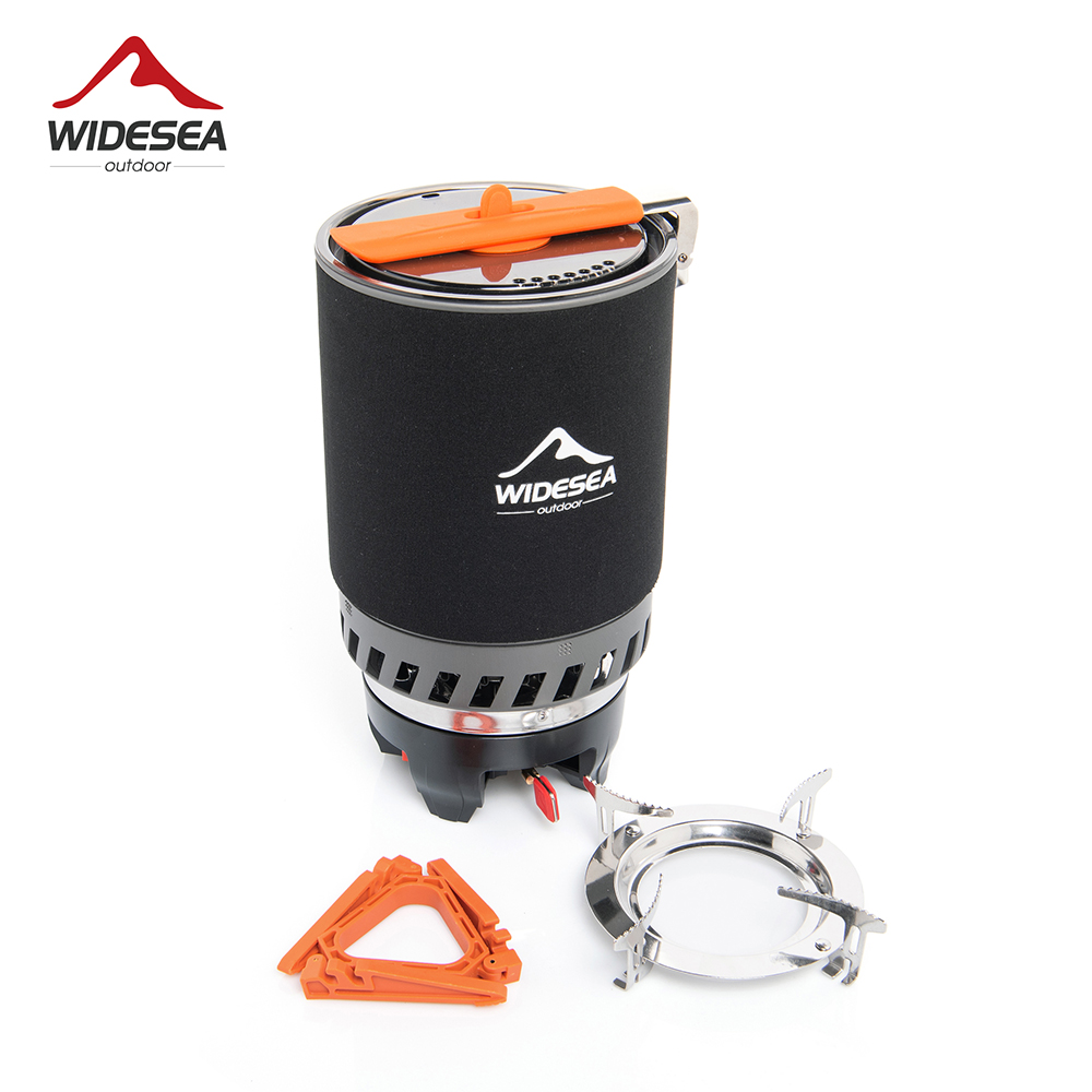 Camping Cooking Ware - Widesea Camping Kooksysteem met Warmtewisselaar Outdoor