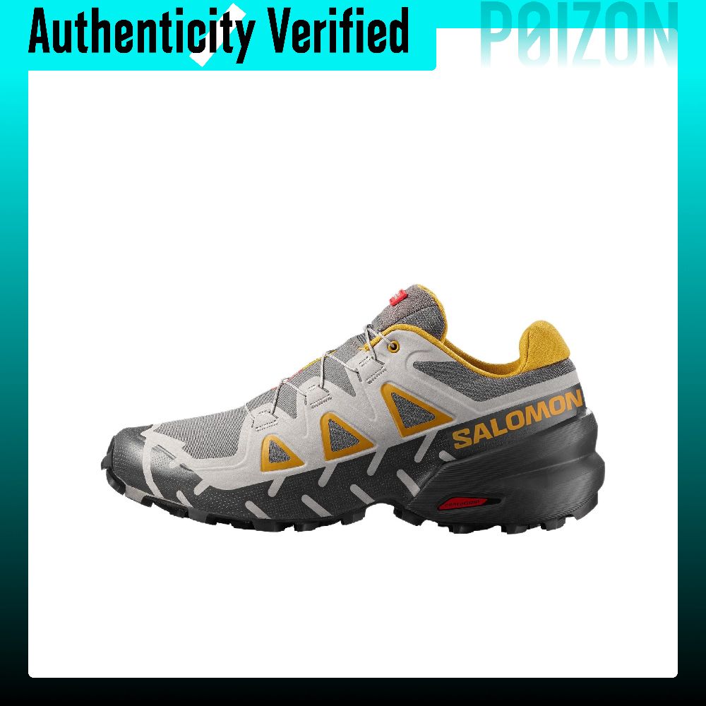 Salomon Shoes Speedcross 6 - SALOMON Speedcross 6 Trailhardloopschoenen Unisex Grijs