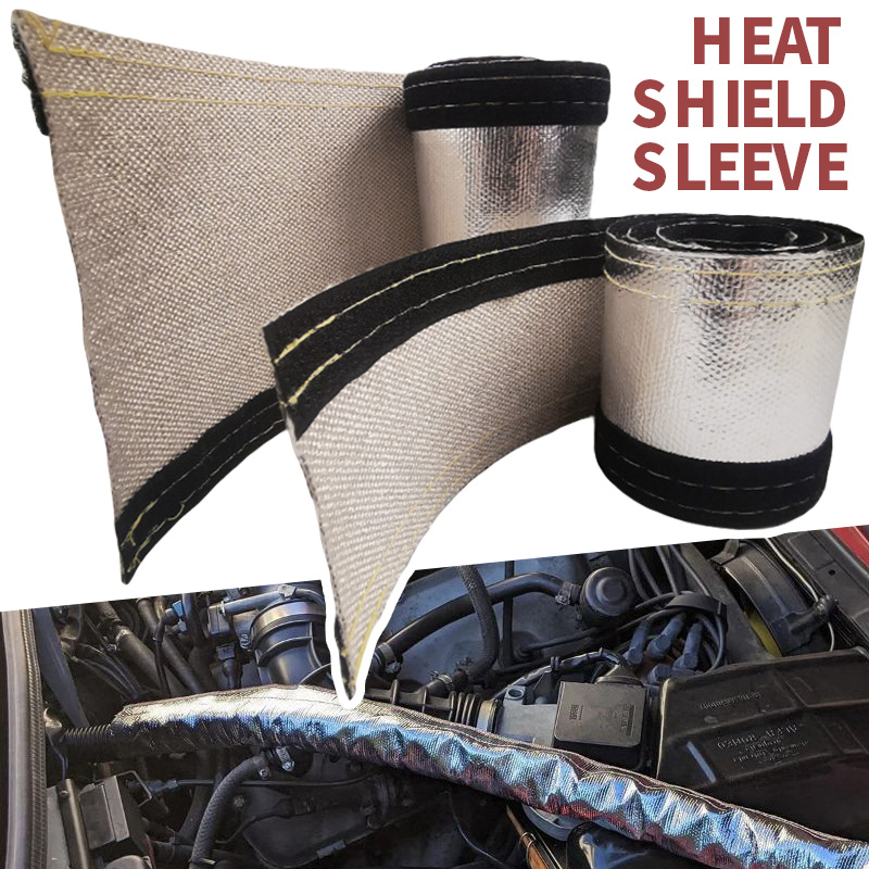 Aluminum Foil Heavy Duty - 1M Metallic Hitteschild Thermische Fire Mouw