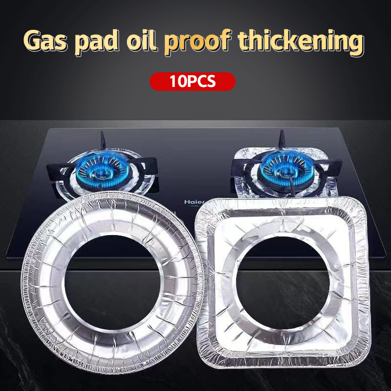 Aluminum Foil Heavy Duty - 10 Stks/set Verdikte Aluminiumfolie Hoezen Gasfornuis