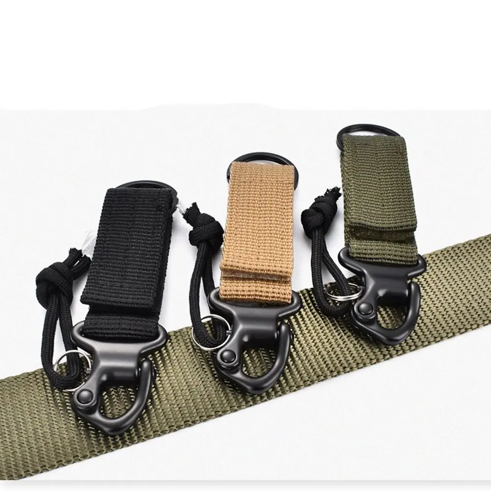 Camping Cooking Hanger - Outdoor riemclip Campingaccessoires Quickdraw karabijnhaak singelband