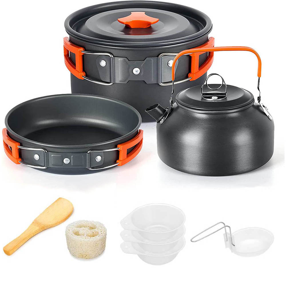 Aluminium outdoor campingpanne - Camping Cooking Equipment Bag recensie en prijs