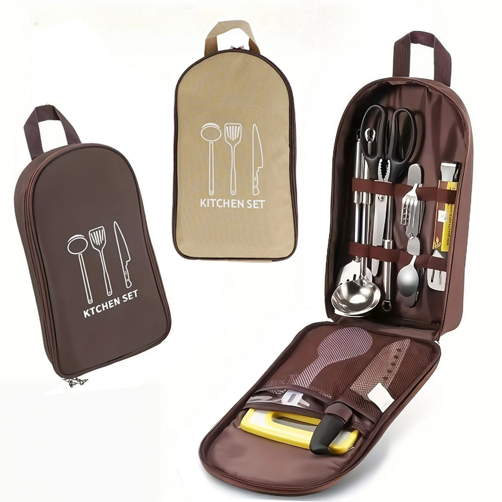 Draagbare kooktas voor buiten  - Camping Cooking Equipment Bag recensie en prijs