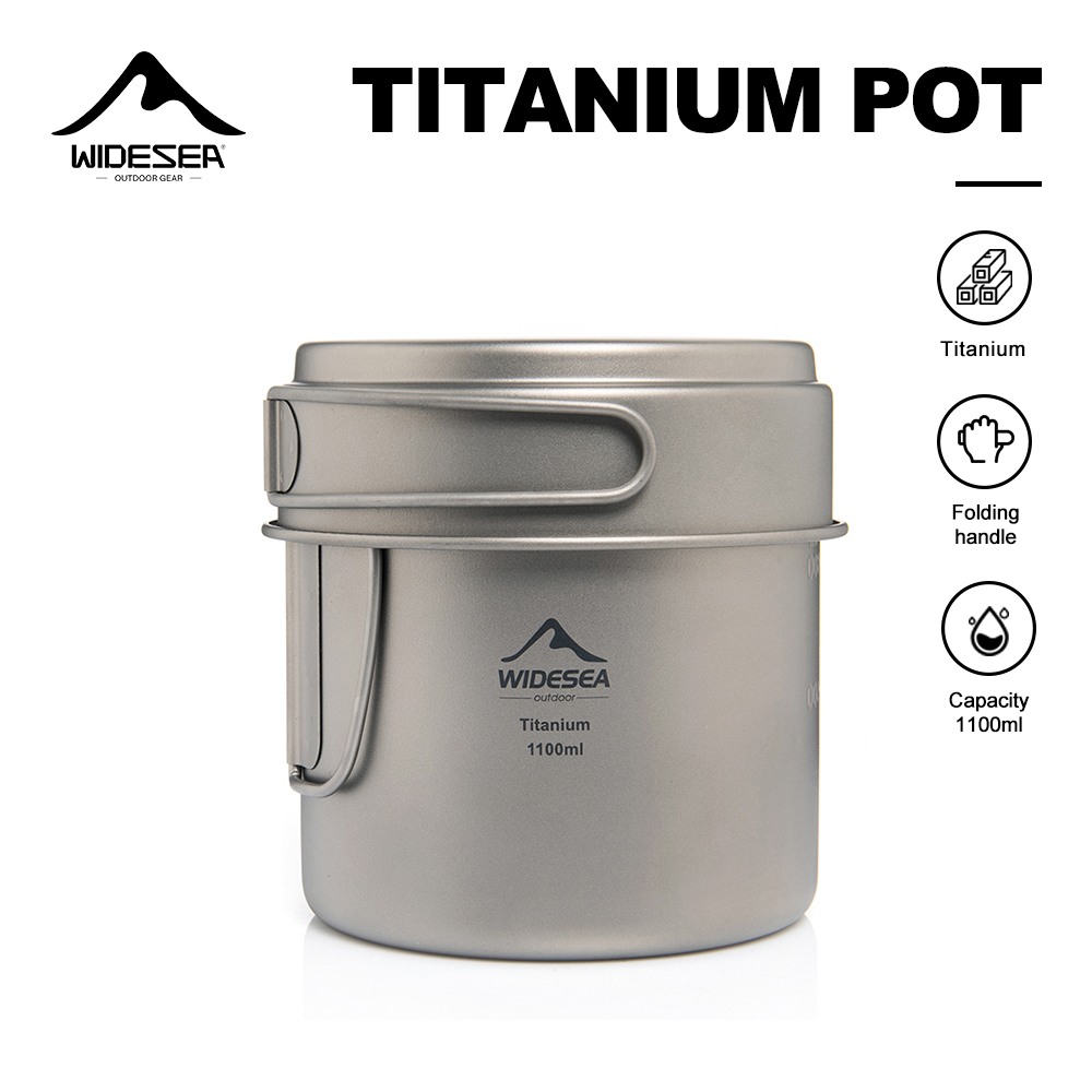 Widesea Ultralight Titanium Ca - Camping Cooking Ware recensie en prijs