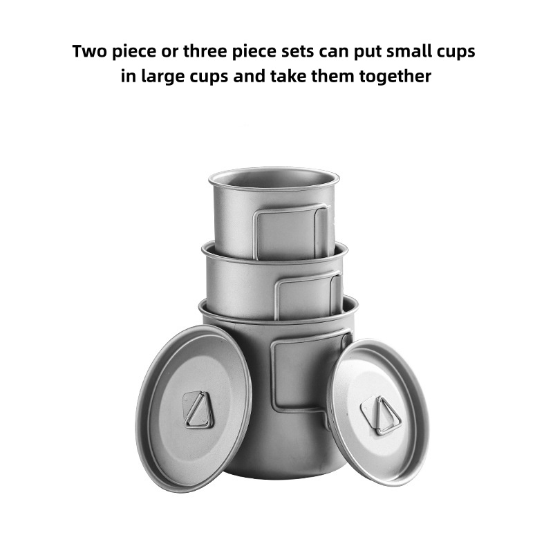 Titanium campingmok met inklap - Camping Cooking Ware recensie en prijs