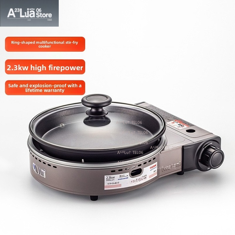 Draagbare winddichte gasfornui - Camping Cooking Stove recensie en prijs