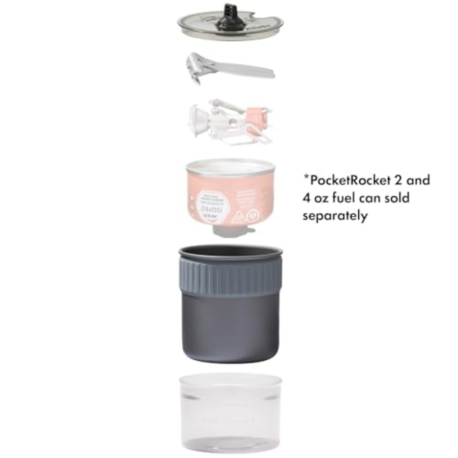 Trail Mini Solo Camping kookse - Camping Cooking Set Compact recensie en prijs