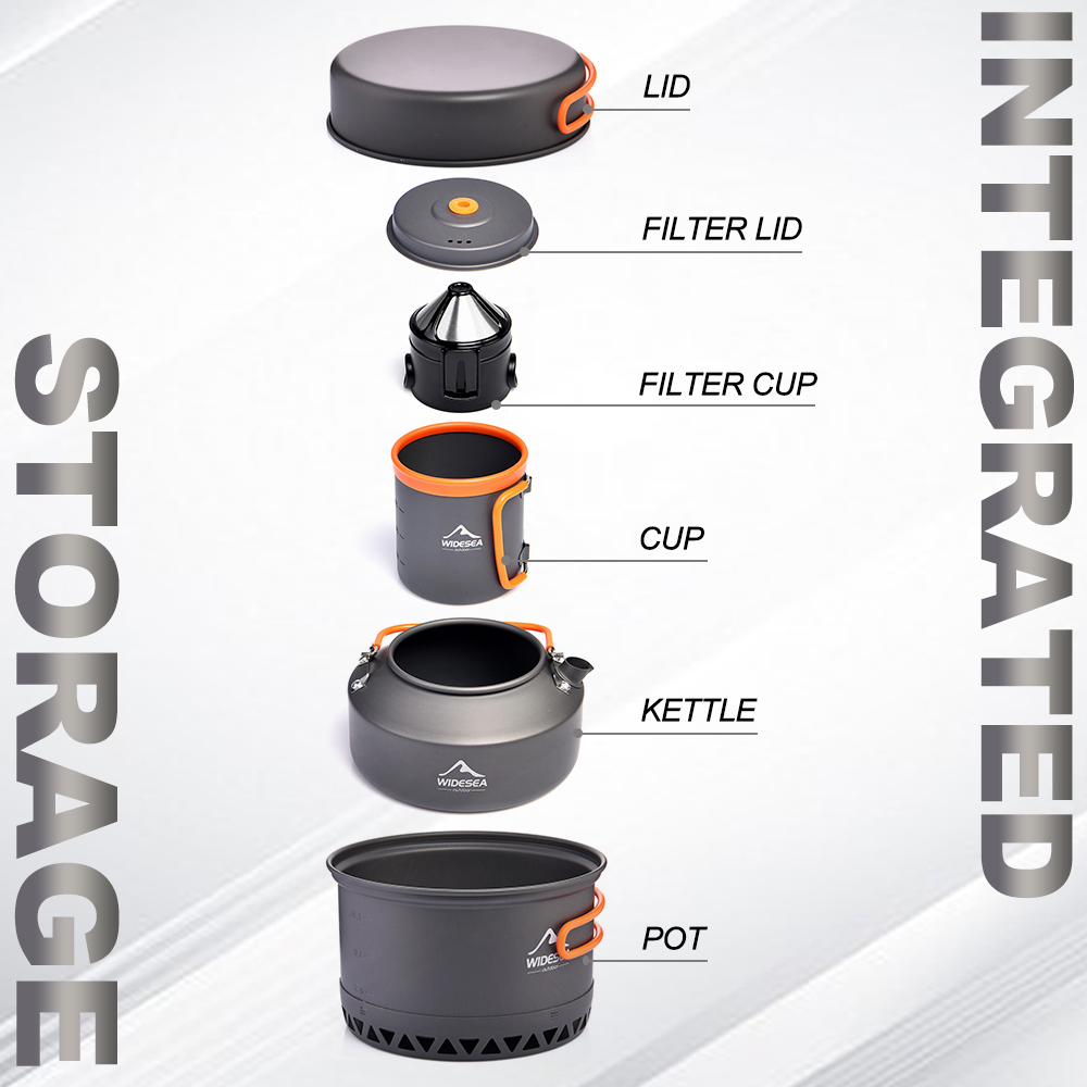 Camping Servies Outdoor Kookge - Camping Cooking Ware recensie en prijs