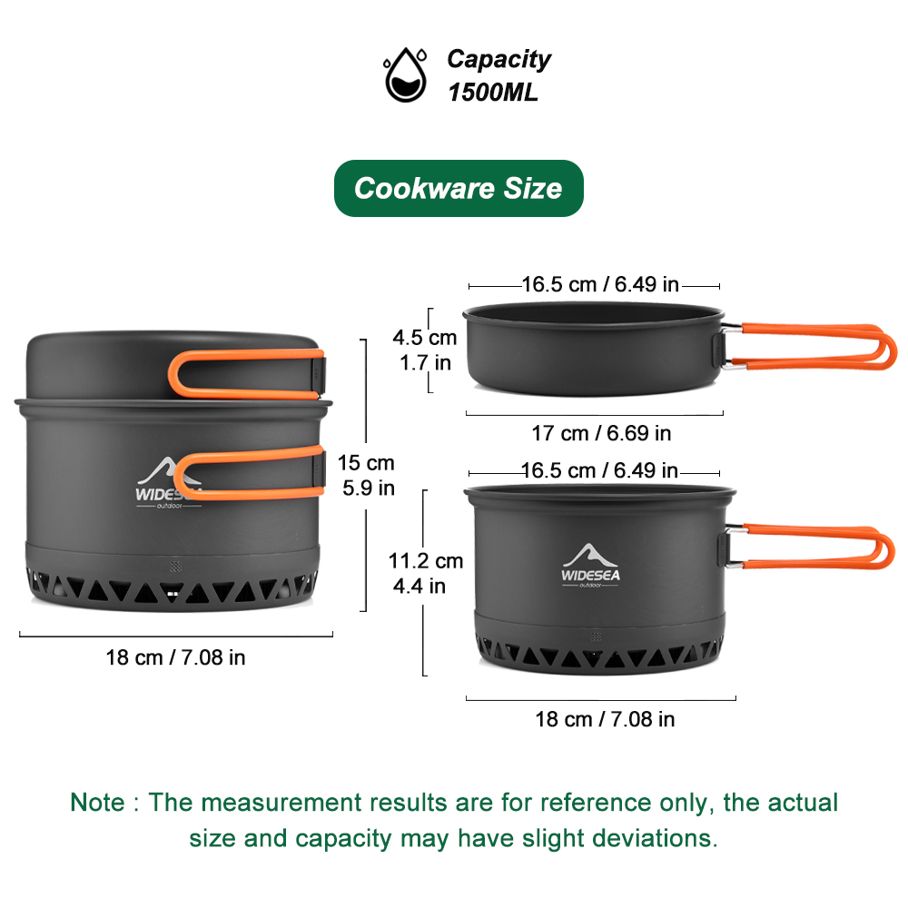 Camping Servies Outdoor Kookge - Camping Cooking Ware recensie en prijs
