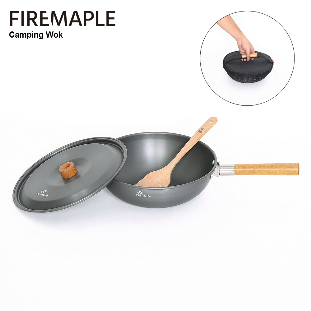 Fire-Maple Camping Wok Lichtge - Camping Cooking Equipment Bag recensie en prijs