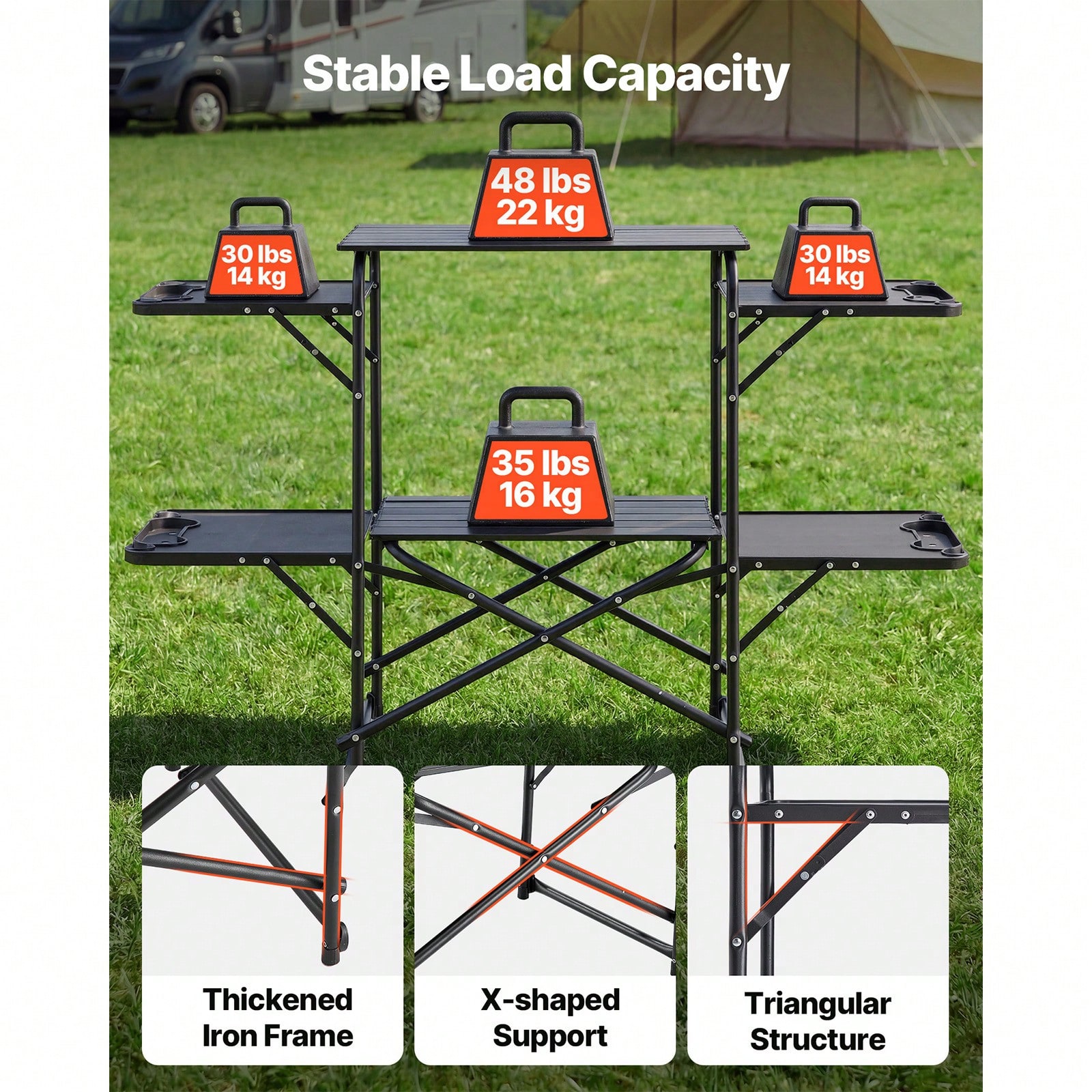 Campingkeukentafel, Slim-Fold  - Camping Cooking Bag recensie en prijs