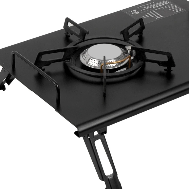 Draagbare opvouwbare gasfornui - Camping Cooking Table With Windshield recensie en prijs