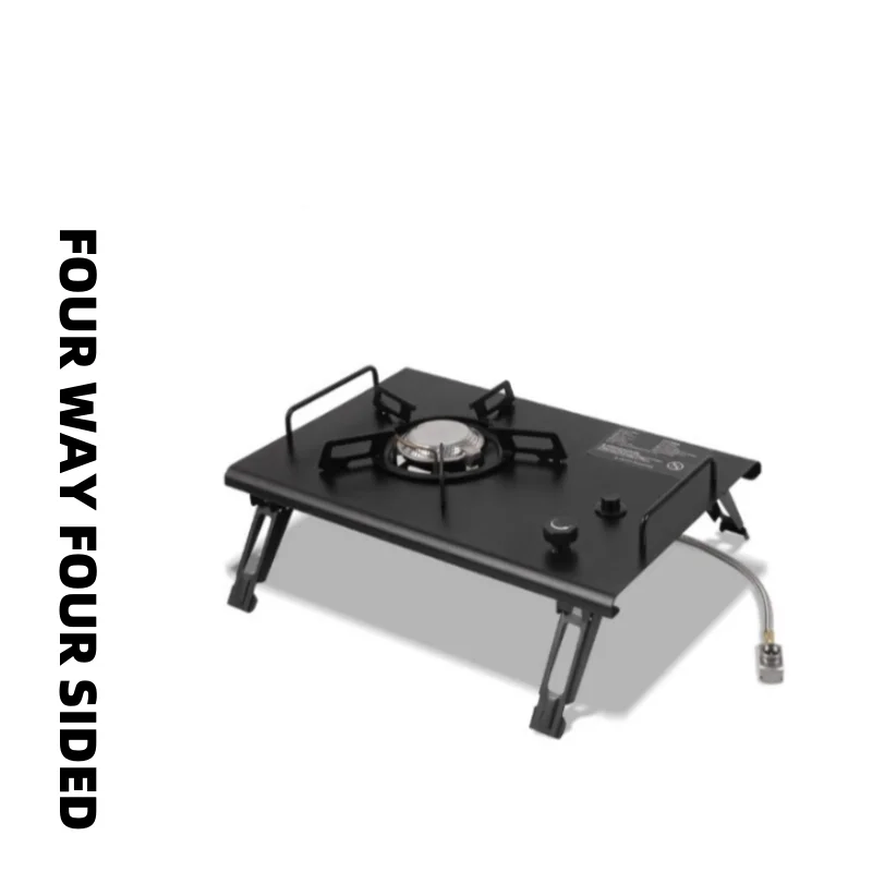 Draagbare opvouwbare gasfornui - Camping Cooking Table With Windshield recensie en prijs