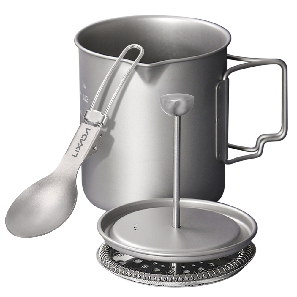 Lixada 750Ml Titanium Koffieko - Pocket Coffee Maker recensie en prijs