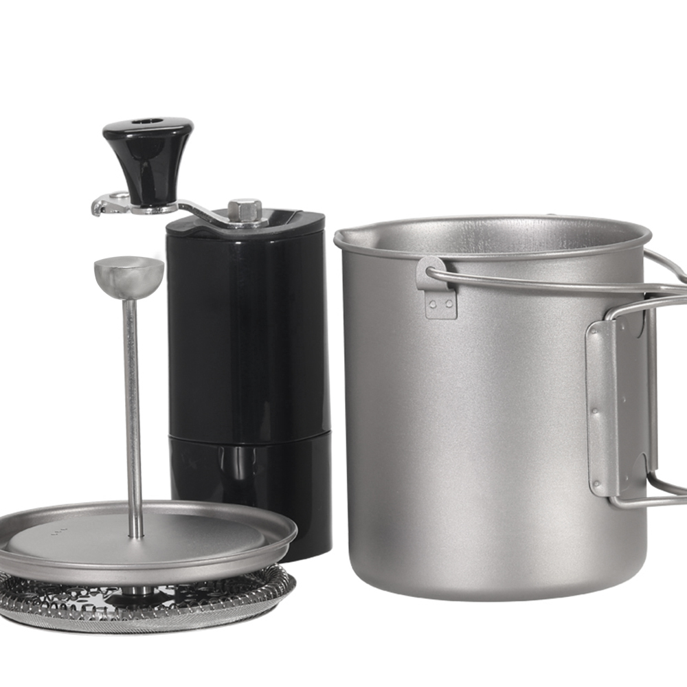 Lixada 750Ml Titanium Koffieko - Pocket Coffee Maker recensie en prijs