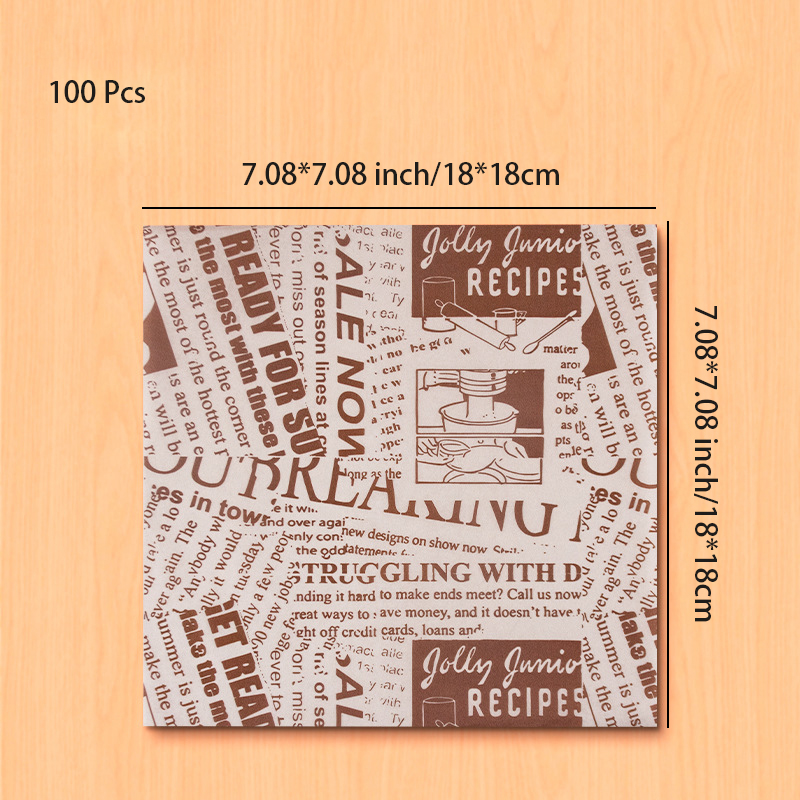 100 Stuks Oliebestendig Vetvri - Aluminum Foil Heavy Duty recensie en prijs