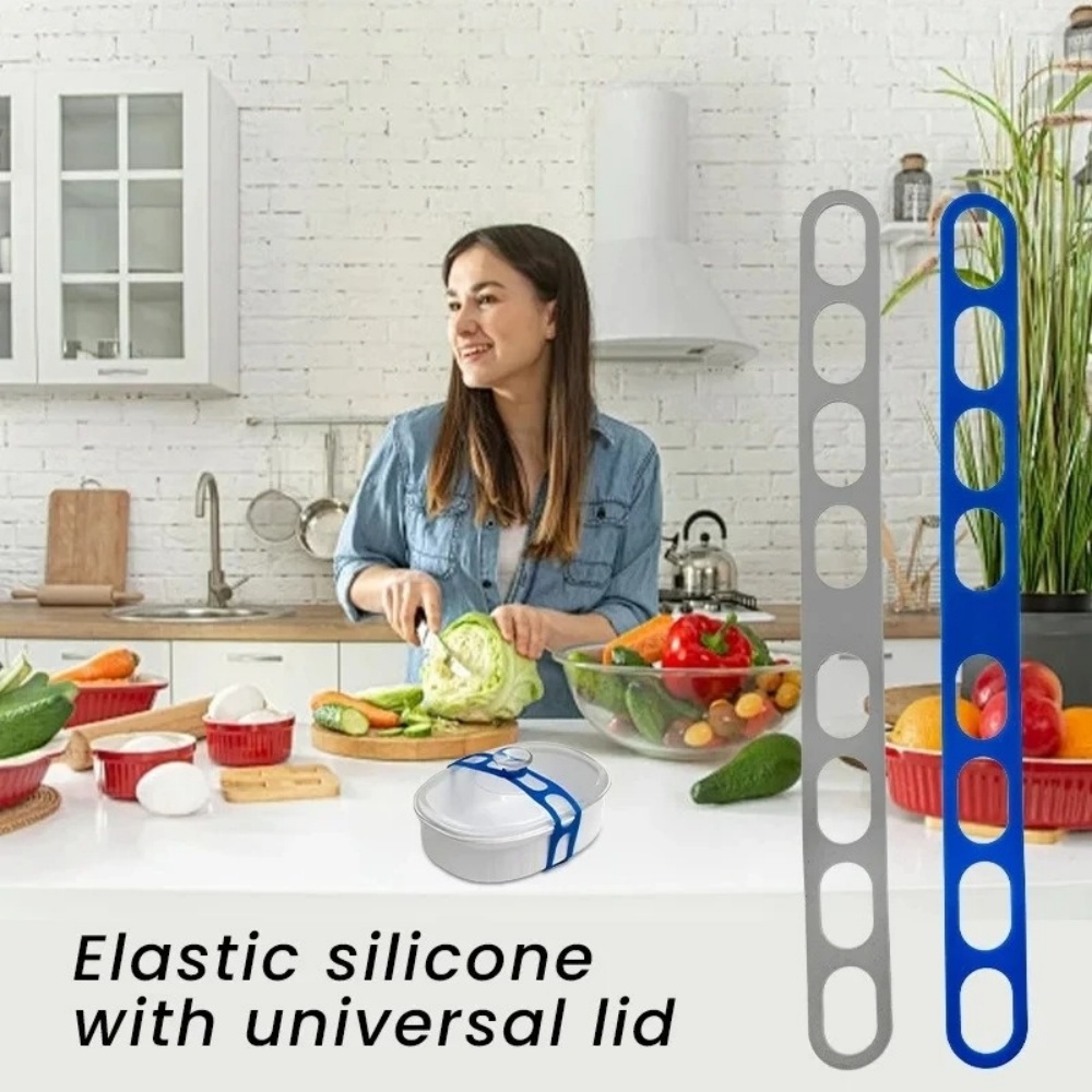 Herbruikbare siliconen elastis - Camping Cooking Ware recensie en prijs