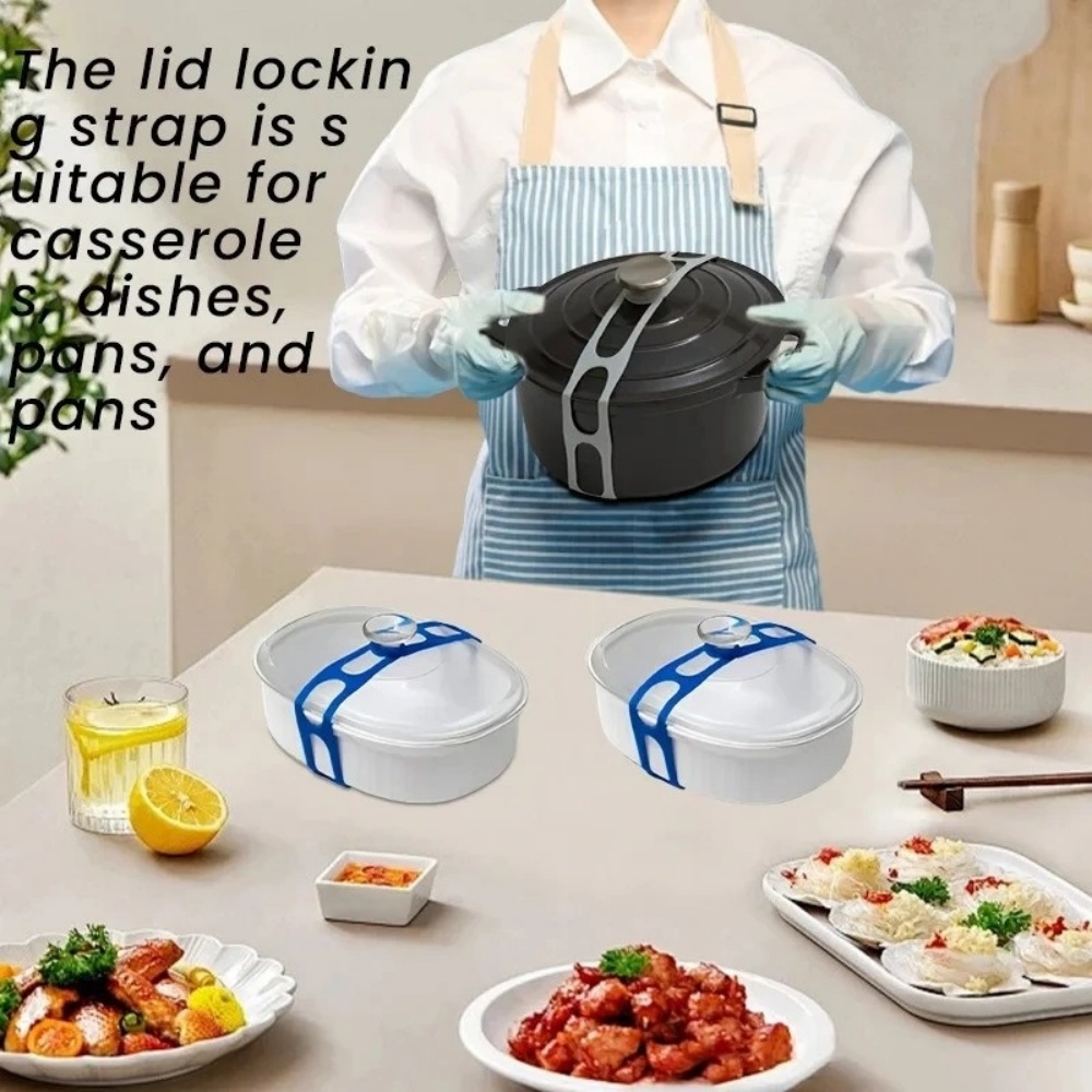 Herbruikbare siliconen elastis - Camping Cooking Ware recensie en prijs