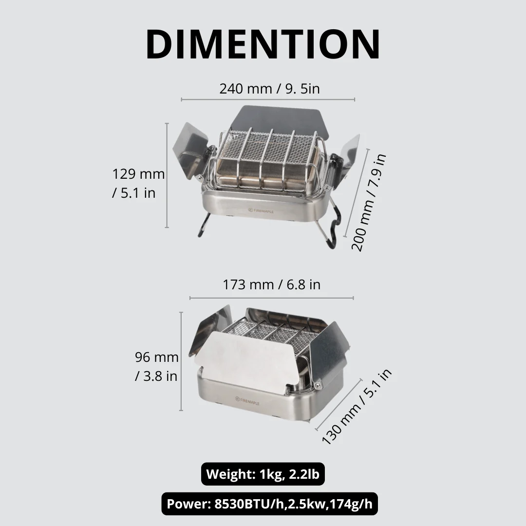 Fire-Maple Zonnebloem X Gas Ca - Camping Cooking Burner recensie en prijs