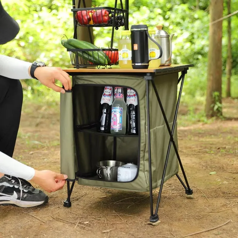 Opvouwbare campingkooktafel me - Camping Cooking Table With Windshield recensie en prijs