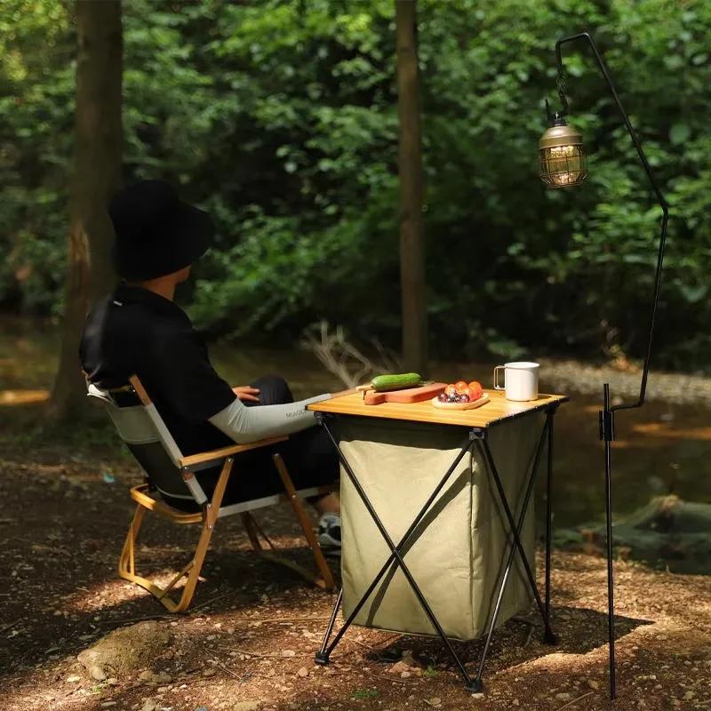 Opvouwbare campingkooktafel me - Camping Cooking Table With Windshield recensie en prijs