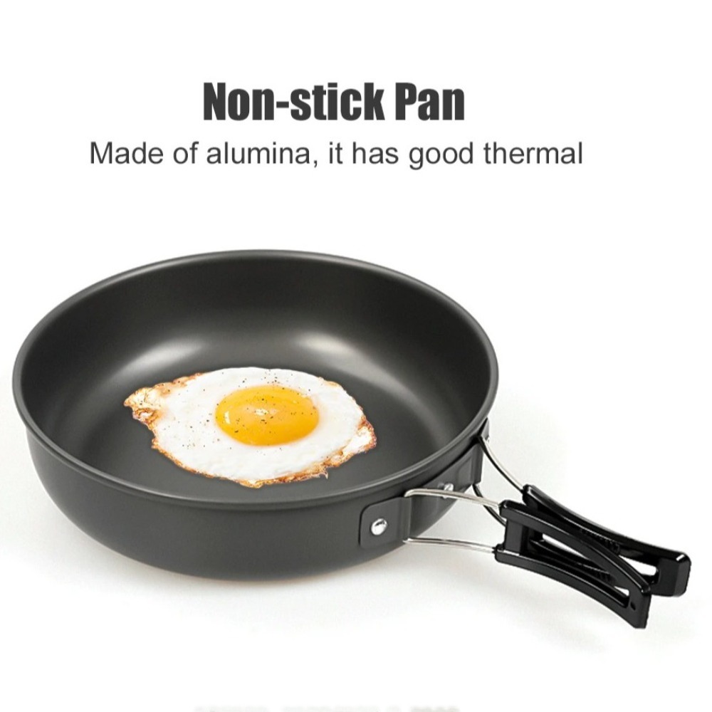 Campingkoekenpan met antiaanba - Camping Cooking Wok recensie en prijs