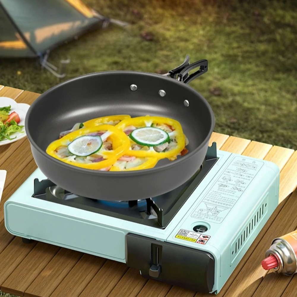 Campingkoekenpan met antiaanba - Camping Cooking Wok recensie en prijs