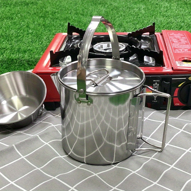 1PC compacte en draagbare 1,2L - Camping Cooking Ware recensie en prijs
