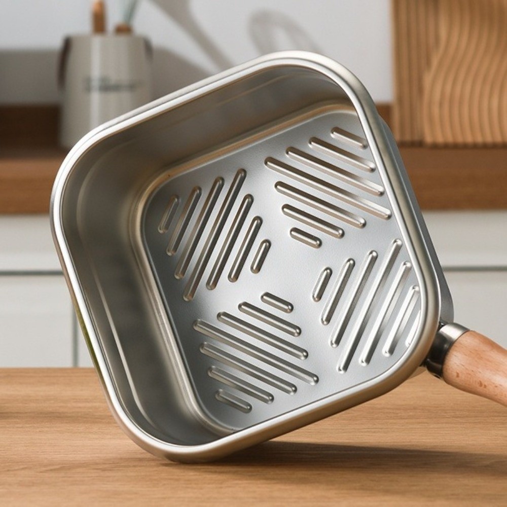 Draagbare roestvrijstalen koek - Camping Cooking Wok recensie en prijs