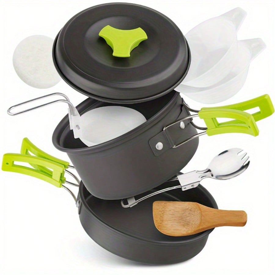 Camping kookset: draagbaar ser - Camping Cooking Bag recensie en prijs
