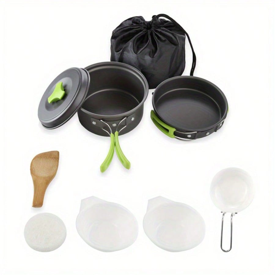 Camping kookset: draagbaar ser - Camping Cooking Bag recensie en prijs