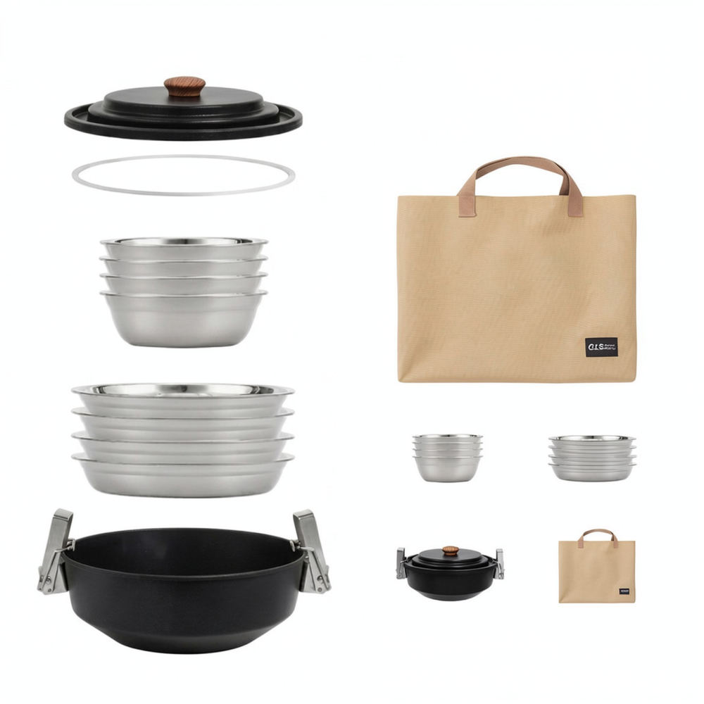 Voor CLS Camping Kookset Draag - Camping Cooking Essentials Kit recensie en prijs