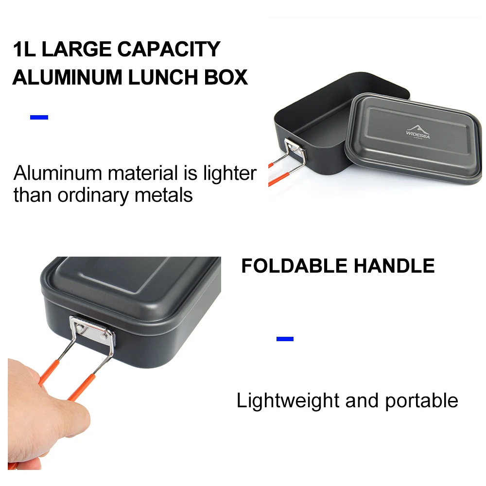 Widesea Camping Lunchbox Alumi - Camping Cooking Equipment Bag recensie en prijs