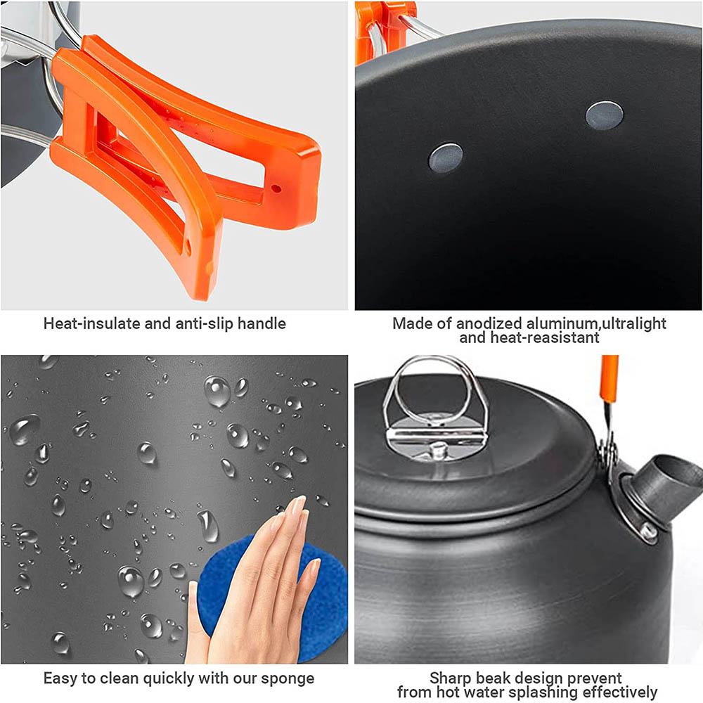 1 stks/1 set Camping Kookgerei - Camping Cooking Full Set recensie en prijs