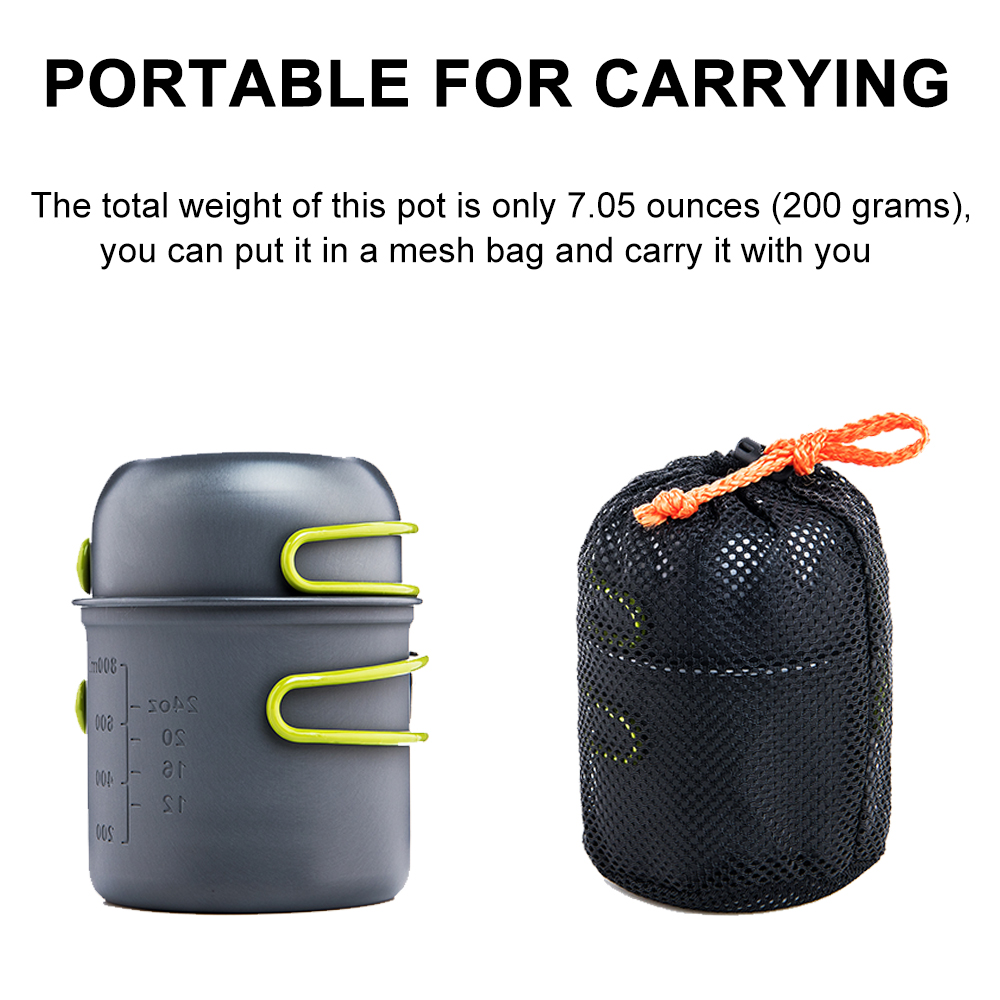 Widesea Ultralight Camping Koo - Camping Cooking Set Compact recensie en prijs