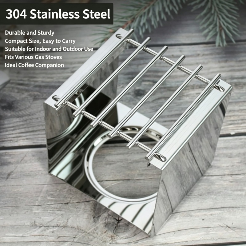 Roestvrijstalen vierkante koff - Camping Cooking Stove recensie en prijs