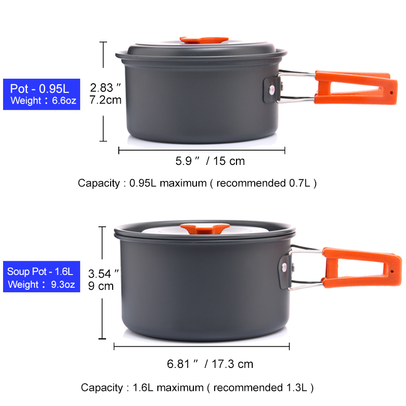 Widea Camping Outdoor Kookgere - Camping Cooking Full Set recensie en prijs