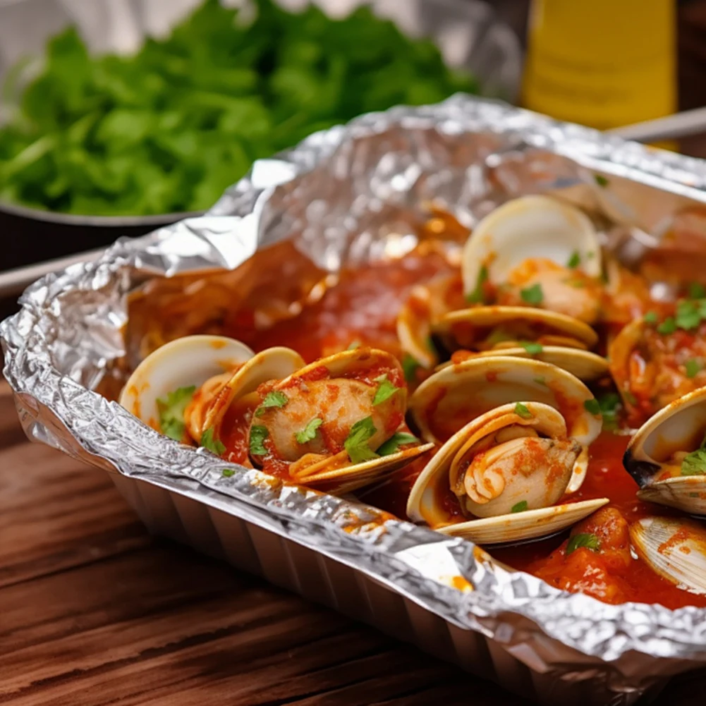 1-pack food grade wegwerp alum - Aluminum Foil Heavy Duty recensie en prijs