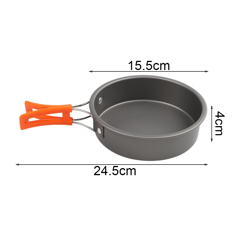 1-delige Koekenpan van Alumini - Camping Cooking Wok recensie en prijs