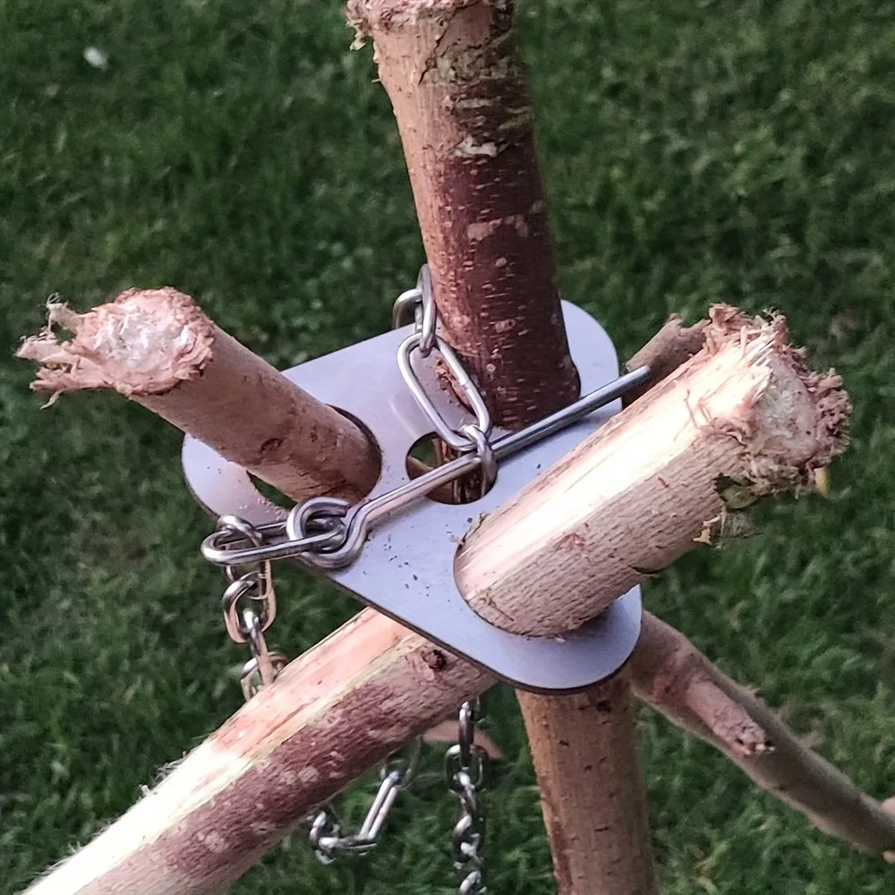 Roestvrijstalen campingstatief - Camping Cooking Ware recensie en prijs