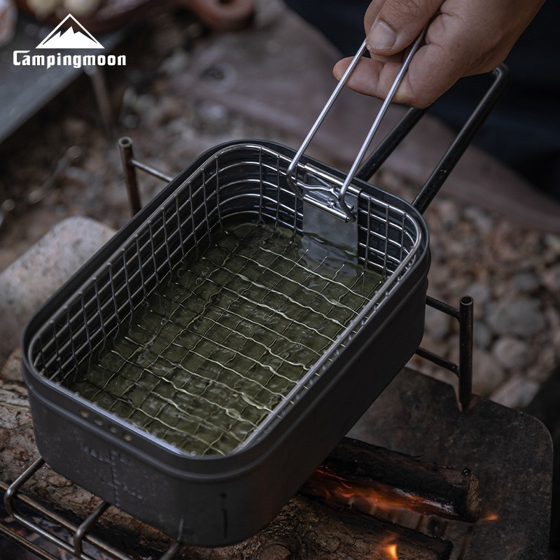 CAMPINGMOON S-1218 Outdoor Cam - Camping Cooking Set Compact recensie en prijs