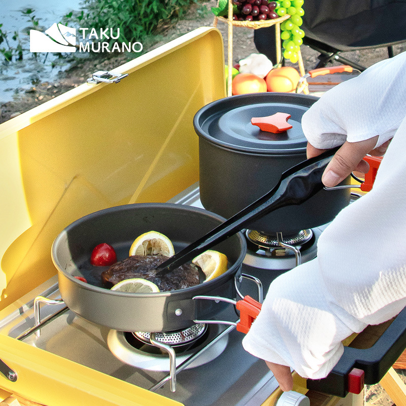 Camping kookgerei set voor bui - Camping Cooking Full Set recensie en prijs