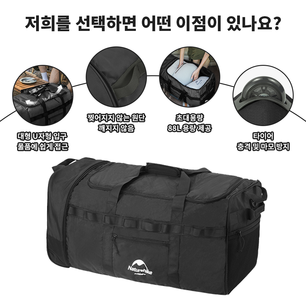 Naturehike 88l Kampeertas Opvo - Camping Cooking Bag recensie en prijs