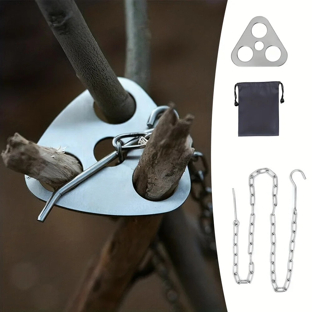Outdoor BBQ-statief Draagbaar  - Camping Cooking Hanger recensie en prijs