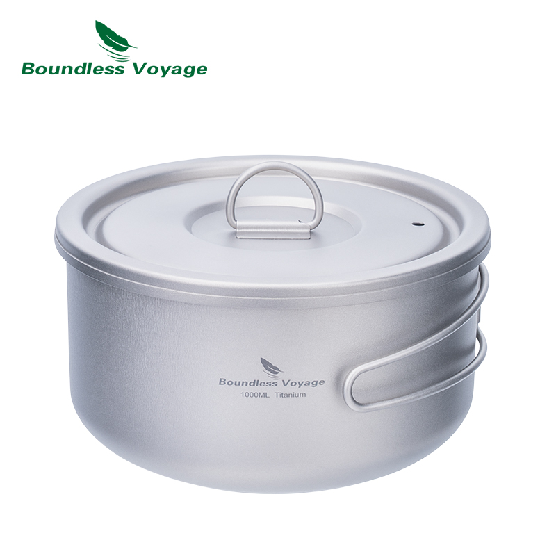 Boundless Voyage Titanium Camp - Camping Cooking Ware recensie en prijs