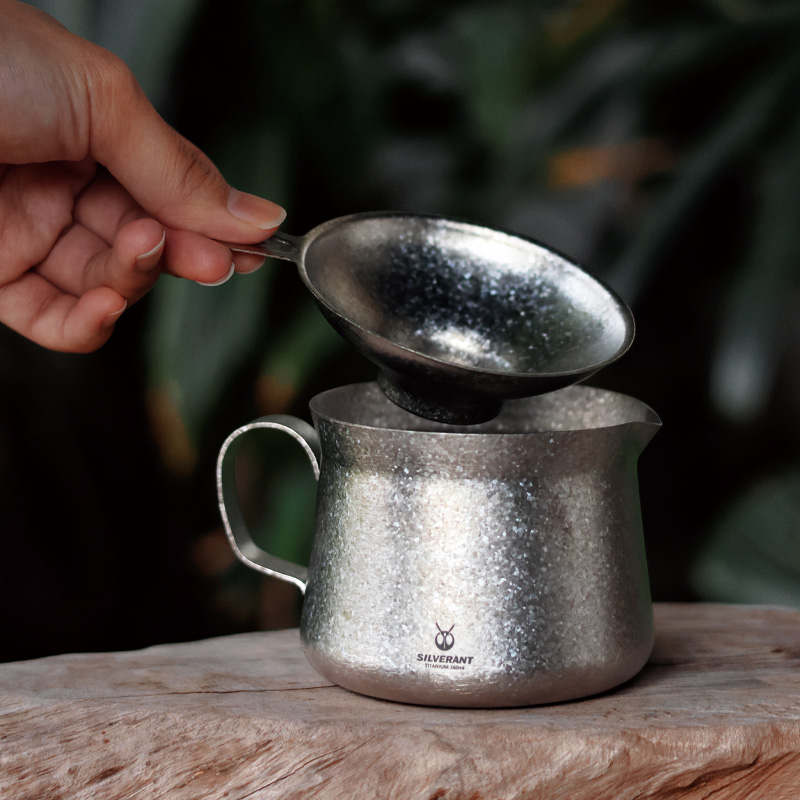 Titanium Koffie Theepot Ketel  - Pocket Coffee Maker recensie en prijs