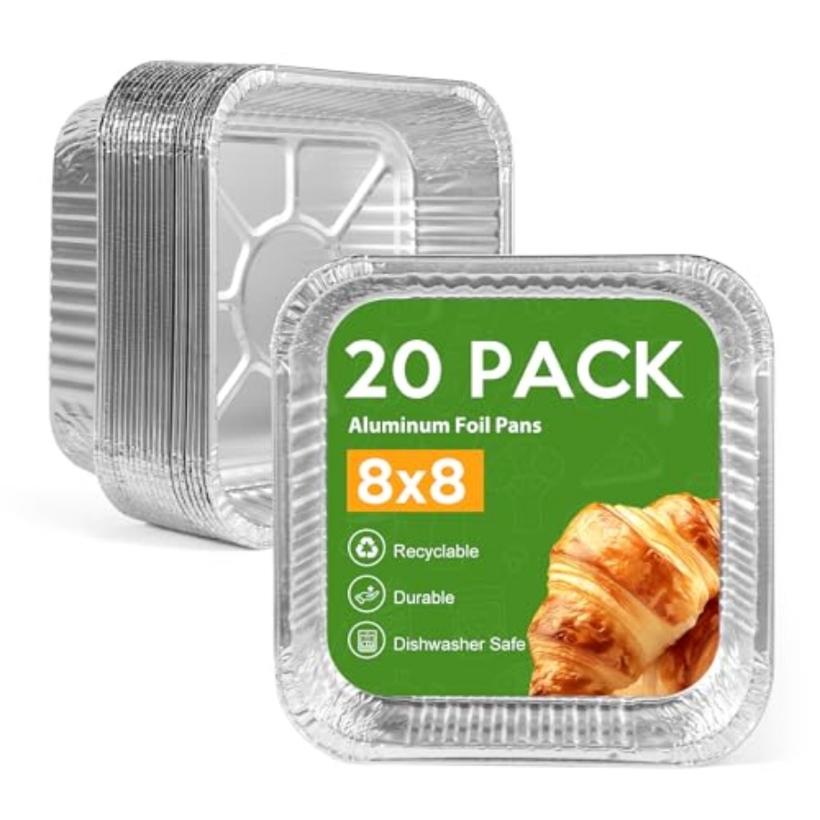 8x8 inch aluminiumfolie bakjes - Aluminum Foil Heavy Duty recensie en prijs