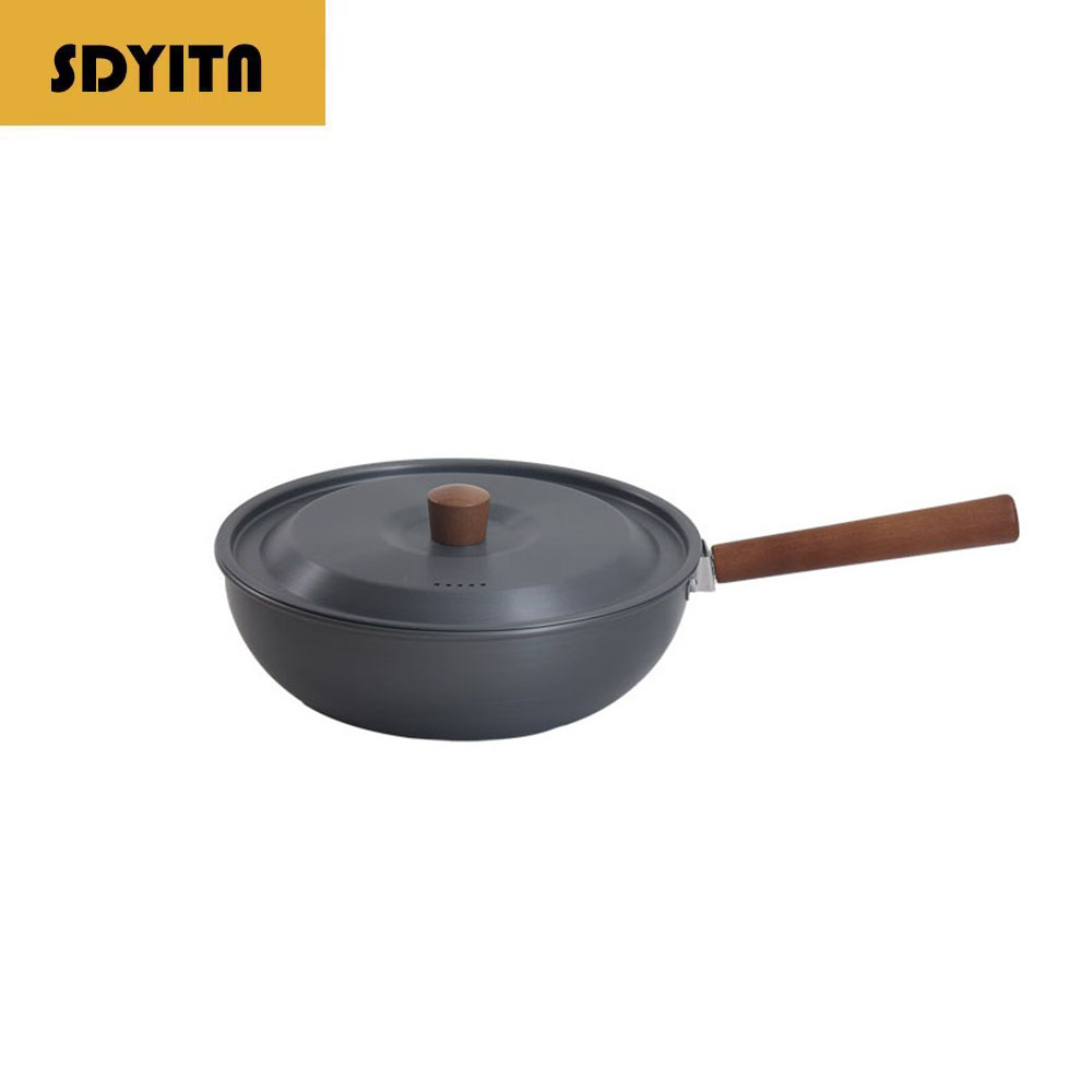 Wok van aluminiumlegering voor - Camping Cooking Wok recensie en prijs