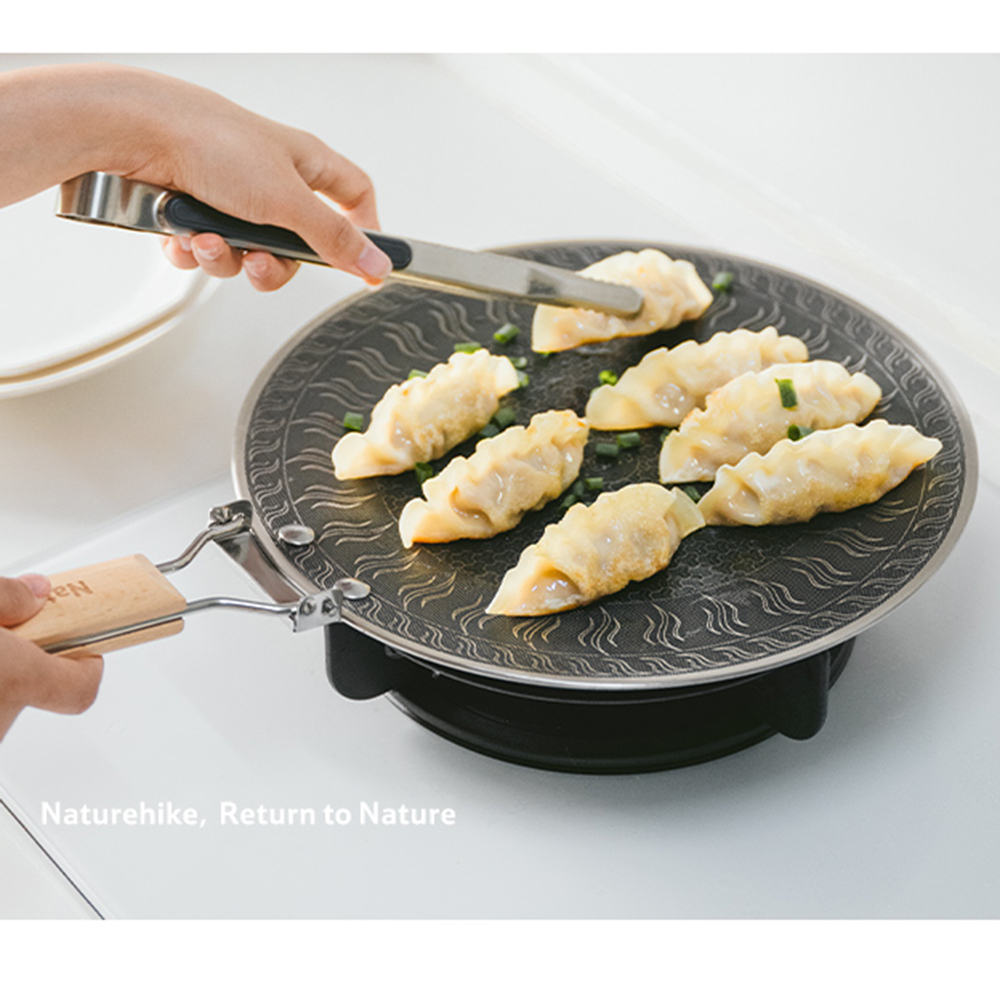 Naturehike roestvrijstalen gri - Camping Cooking Wok recensie en prijs