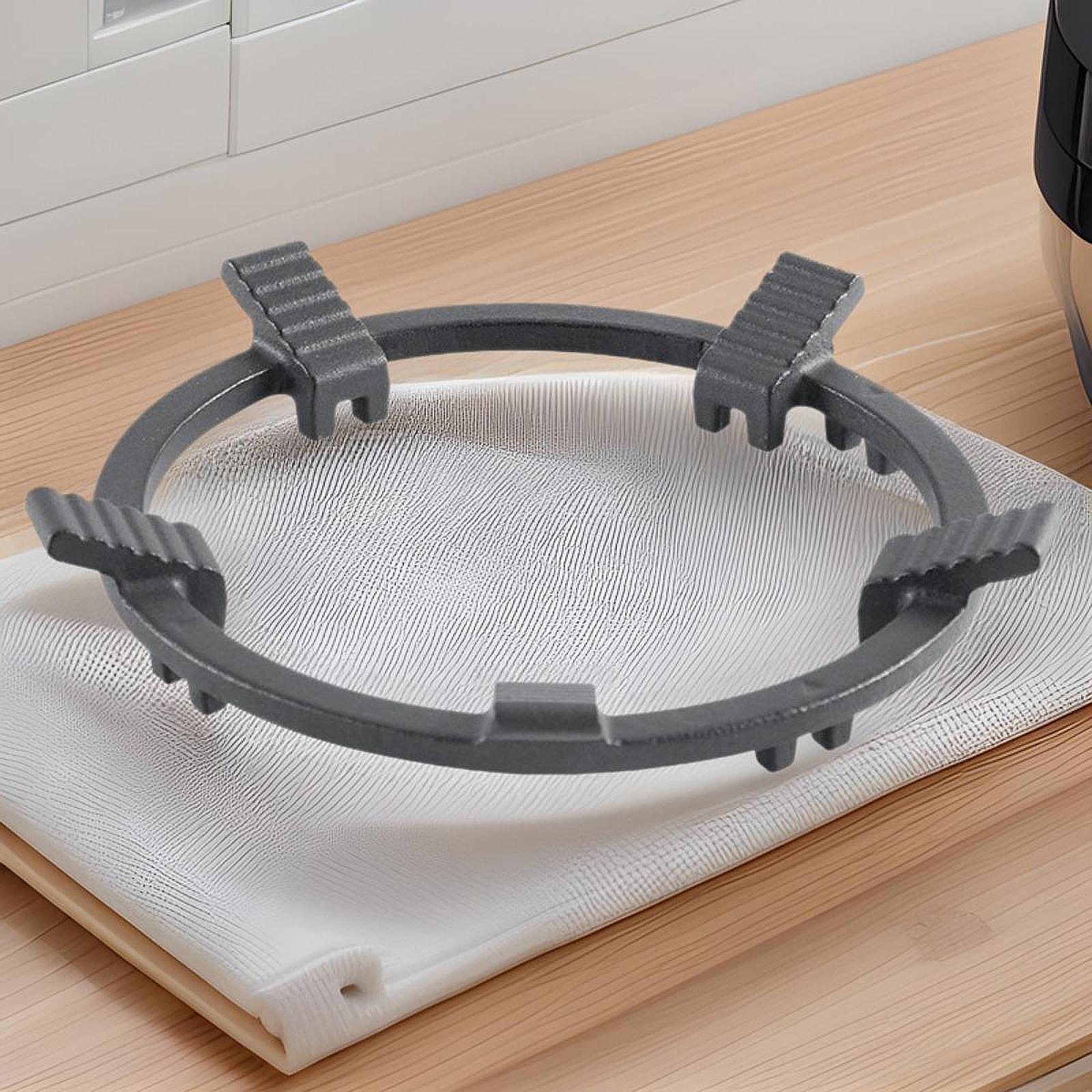 Gietijzeren woksteunring potbe - Camping Cooking Wok recensie en prijs